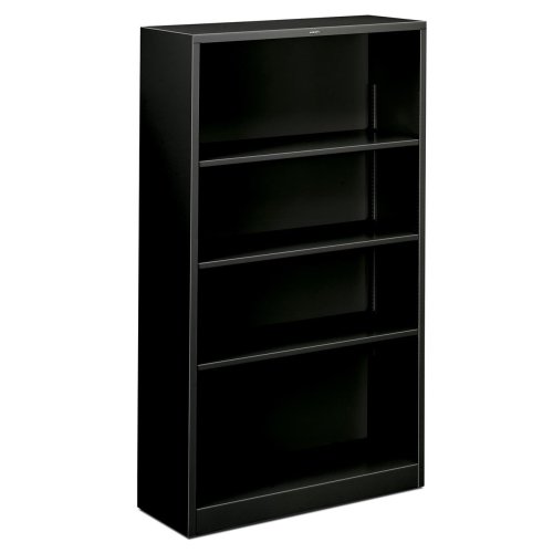 HON Steel Bookcases4 Shelf Metal Bookcase, 341/2"Wx125/8"Dx59"H