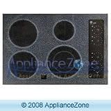 Review GE - General Electric  / Stove/Oven/Range White & Black Speckled Glass Maintop Assembly - WB62T10154