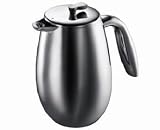 BODUM COLUMBIA Coffee maker, double wall, 8 cup, 1.0 l, 34 oz, s/s