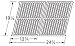 Universal 2-Piece Stainless Steel Cooking Grid