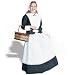 CHILD Pilgrim Girl Costume - Wonderful for Thanksgiving Plays