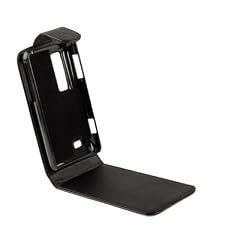 QUNGOTECH FLIP PU LEDERTASCHE ETUI CASE SCHWARZ F�R LG OPTIMUS 3D P920