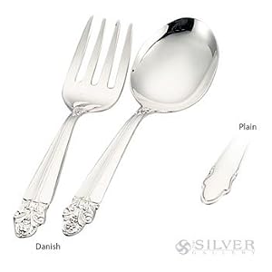 Empire Sterling Plain Educator Spoon and Fork Set