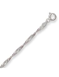 16" Singapore 040 Chain Necklace