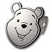 Winnie The Pooh Brushed Aluminum Hitch Plug