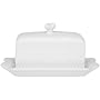 Signature Housewares Sonoma Valley 8-1/4-Inch Covered Butter Dish