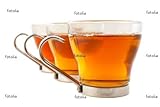 IMAGE OF Wallmonkeys Peel and Stick Wall Decals - Three Glass Cups of Tea - 60