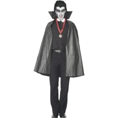 Umhang Vampir Vampirumhang Kost�m Halloween Fasching
