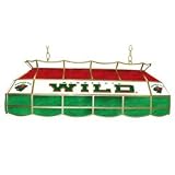 NHL Minnesota Wild Stained Glass 40 inch Lighting Fixture
