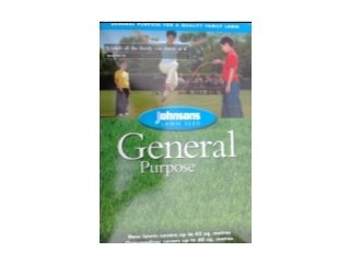 Johnsons Jgen10 General Purpose Seed 10Kg Bulk