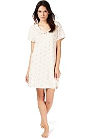 Per Una Pure Cotton Heart Embroidered Minishirt