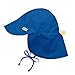 Flap Sun Protection Hat-Royal Blue-2T/4T