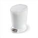 simplehuman CW1318 1-3/5-Gallon Plastic Step Can, White
