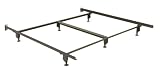 Inst-A-Matic California King Bed Frame with Steel Stem Glides By Fashion Bed Group