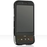 Crystal Hard Rubberized Black Cover Case and Black Swivel Belt Clip for HTC ....