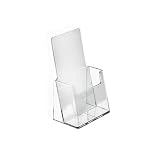 Azar 252012 Counter Trifold Brochure Holder, 25 Count