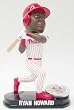 Philadelphia Phillies Ryan Howard Forever Collectibles Blatinum Bobble Head - Baseball Sports Merchandise