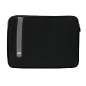 Portable Comfort Neoprene Sleeve with Additional Pocket (Black) to Protect the MSI Wind U210 12.1" Laptop