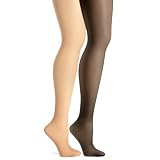 Royal Cult Women Silky Sheer Control Top Reinforced Toe Hosiery
