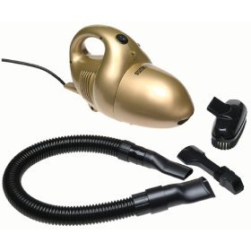 Powerful Hand Held Turbo Tiger Small Vacuum Cleaner with Attachment Accessories and Extenders