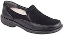 Bearpaw Women's Suede & Leather Loafers - Style 330 Marie (8, Black)