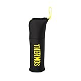 THERMOS(サーモス) 山専ボトル専用ポーチ 0.9L用 ブラックイエロー
