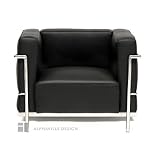 Alphaville Design SL-GRCU-1-MI_K 35 Inch Grande Cuscino Chair, Black