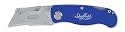 Great Neck Sheffield Blue Folding LockBack Utility Knife (12113)