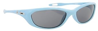 Click here to buy Spy Vega Sunglasses Powder Blue Grey Arc Lens Ladies by SPY.