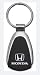 Honda Chrome/Black Teardrop Keychain