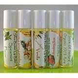 Slice of Nature© 100% Pure Organic Nilotica Shea Butter Lip Balm 13ml Roll on Tube