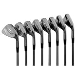 Adams Idea Pro Black Muscle Back Iron Set ( 3 thru PW) by