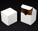 Dress My Cupcake Single Standard White/Brown Cupcake Box