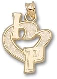 Detroit Pistons I Heart Logo 3/4 Charm/Pendant