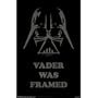(24x36) Star Wars Movie (Vader Was Framed) Poster Print