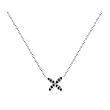 WILLOW GOLD: *BLACK DIAMOND STARLIGHT PENDANT- 14KW* ~ Willow Company