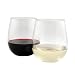 31i7fnsM0UL. AA75  WineTanium Stemless Wine Glass, Shatterproof, Reusable, Dishwasher Safe   Set of 4