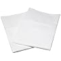 Renaissance Collection 600 Thread-Count Woven Stripe Cotton Standard Pillow Case Set, White