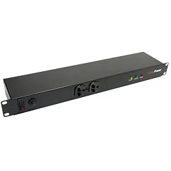 Cyberpower CPS-1220RMS Rackmount PDU Power/Surge Strip - 12-Outlet 20A 2400VA 1800 Joules