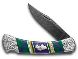 BUCK 110 Folding Hunter Yellowhorse Native Steel Buffalo Spirit 1/1 Pocket Knife