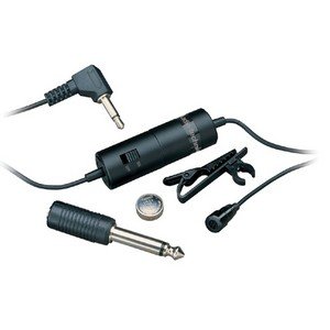 Audio-Technica ATR-3350 Lavalier Omnidirectional Condenser Microphone