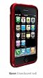 iSkin ISK-SOLO3G-RD Solo Case for iPhone 3G - Red