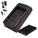 Hitech - Battery and Charger Set for HP Photosmart R967 / Photosmart R927 Digital Camera