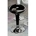 LumiSource Scooper Hydraulic Barstool, Black