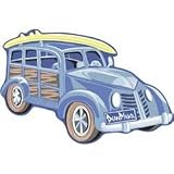 Surf & Sea Rug - Blue Woody
