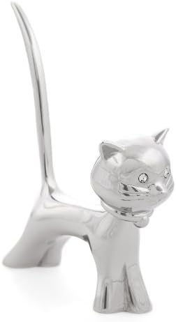 Cat Bobble Head Ring Holder