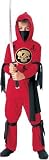 Halloween Concepts Childs Red Ninja Costume, Small