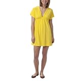 Mossimo Supply Co. Juniors Kimono Sleeve Dress - Bright Yellow