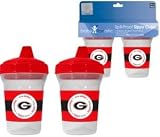 Georgia Bulldogs UGA NCAA Baby Sippy Cup - 2 Pack