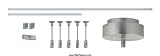 BESA 12ft. Packaged Kit Satin Nickel Quick-Connect 12V Monorail Packaged Kit